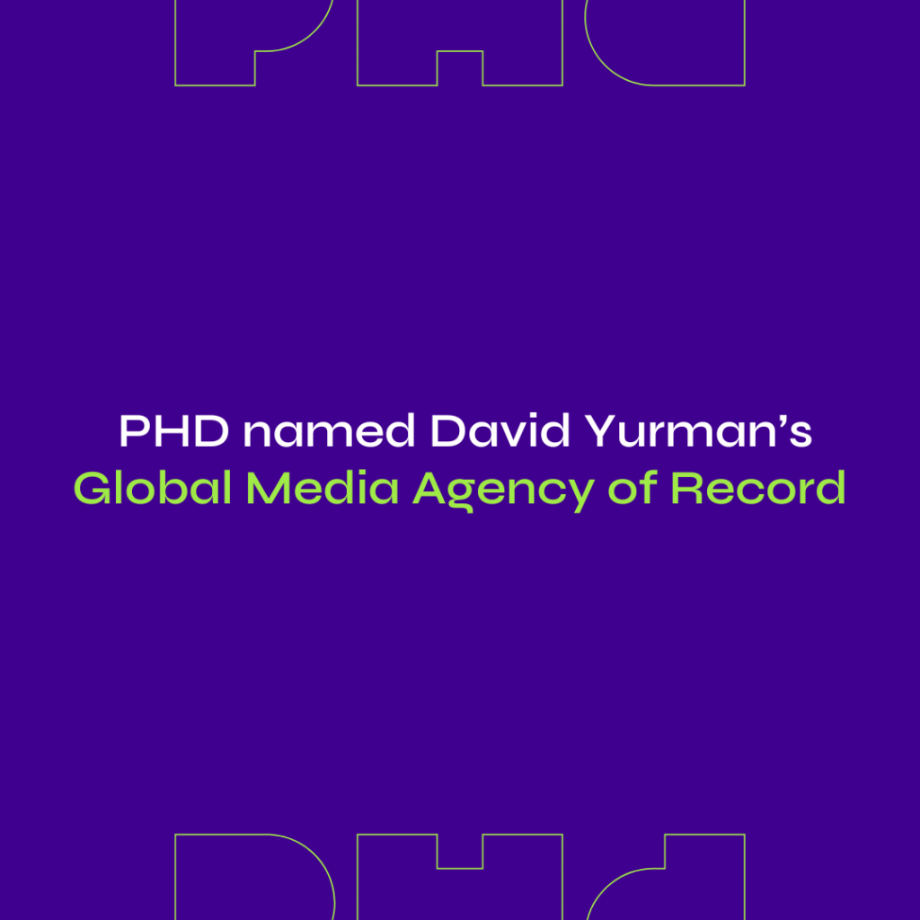 David Yurman Names PHD Global Media Agency of Record